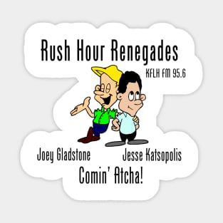 Rush Hour Renegades Sticker